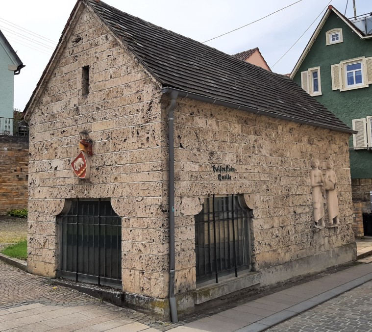 Brunnenhäusle Bad Überkingen Gartenstraße Brunnenhäusle Bad Überkingen Gartenstraße