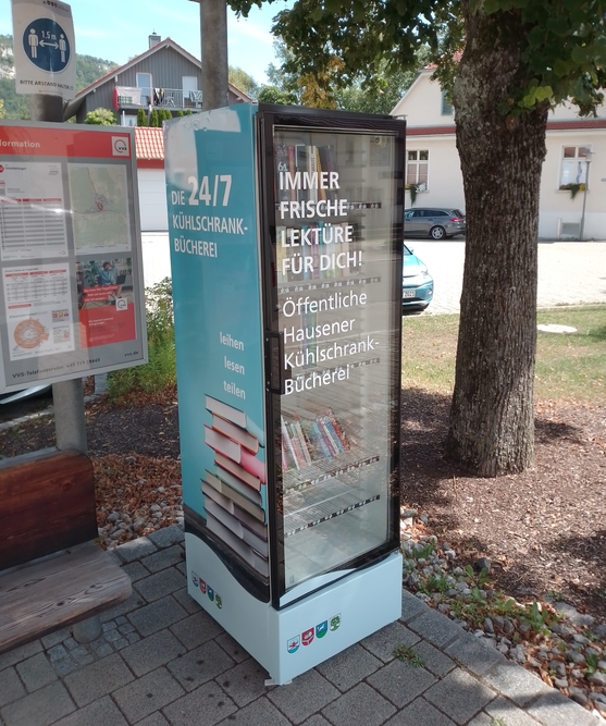 Bücherzelle in Hausen Bücherzelle in Hausen