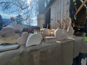 Ostermarkt Verkaufsstand Ostermarkt Verkaufsstand